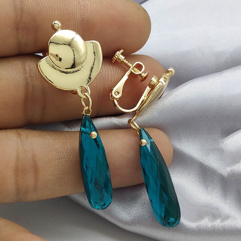 Anime Cat Earrings Cosplay Waterdrop Earrings