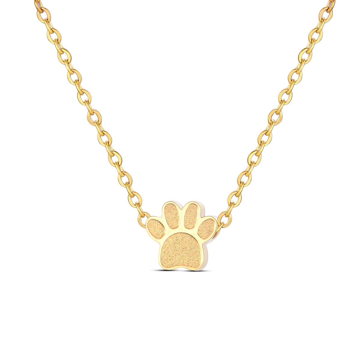 Stainless Steel Paw Print Perfume Necklace (20%OFF WITH CODE/ FIRST TEN PEOPLE ONLY)