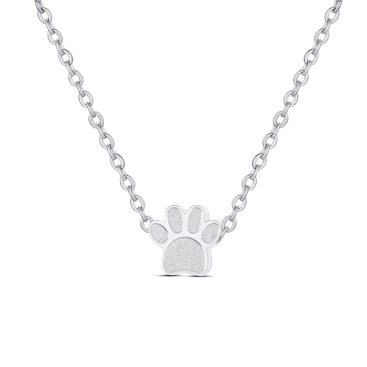 Stainless Steel Paw Print Perfume Necklace (20%OFF WITH CODE/ FIRST TEN PEOPLE ONLY)