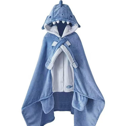 Anime Character bat and shark cape, cute soft and warm.