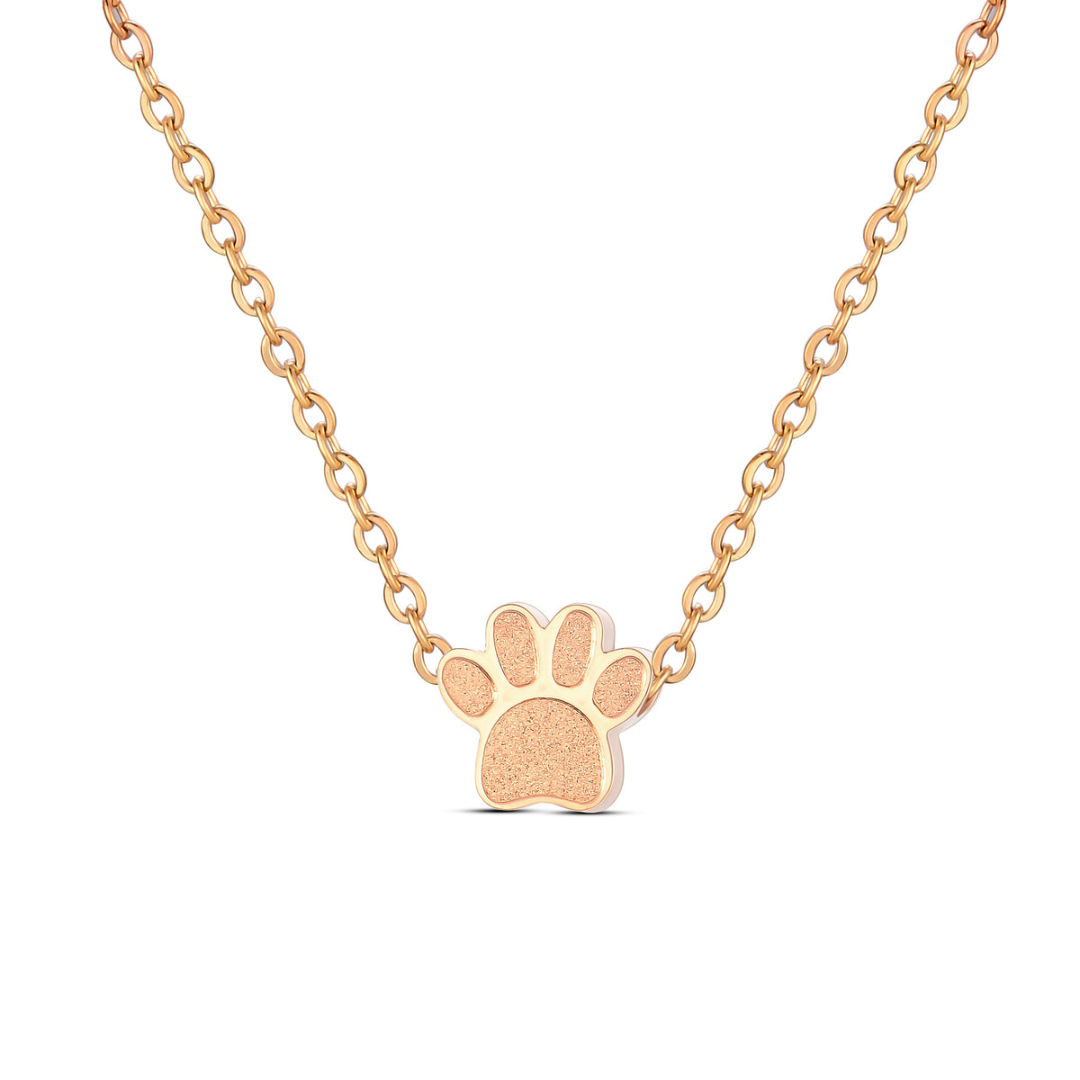 Stainless Steel Paw Print Perfume Necklace (20%OFF WITH CODE/ FIRST TEN PEOPLE ONLY)